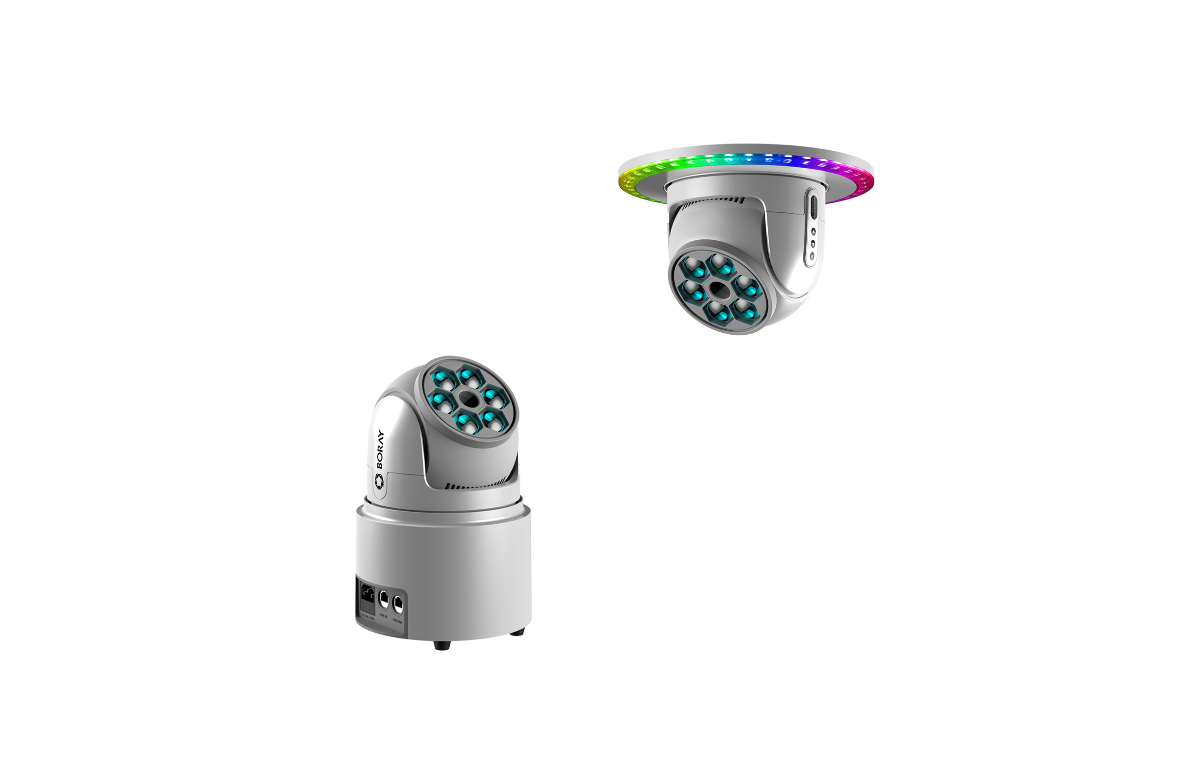 嵌入式LED+激光蜂眼摇头灯  LY-626RG/RB/GB