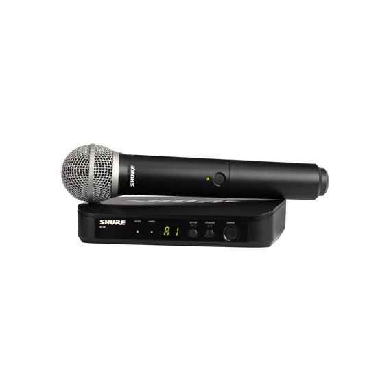 SHURE BLX24CN/PG58数字无线手持话筒