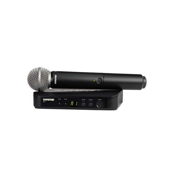 SHURE BLX24CN/SM58数字无线手持话筒