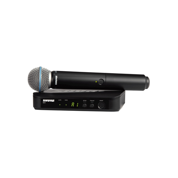 SHURE BLX24CN/BETA58A数字无线手持话筒